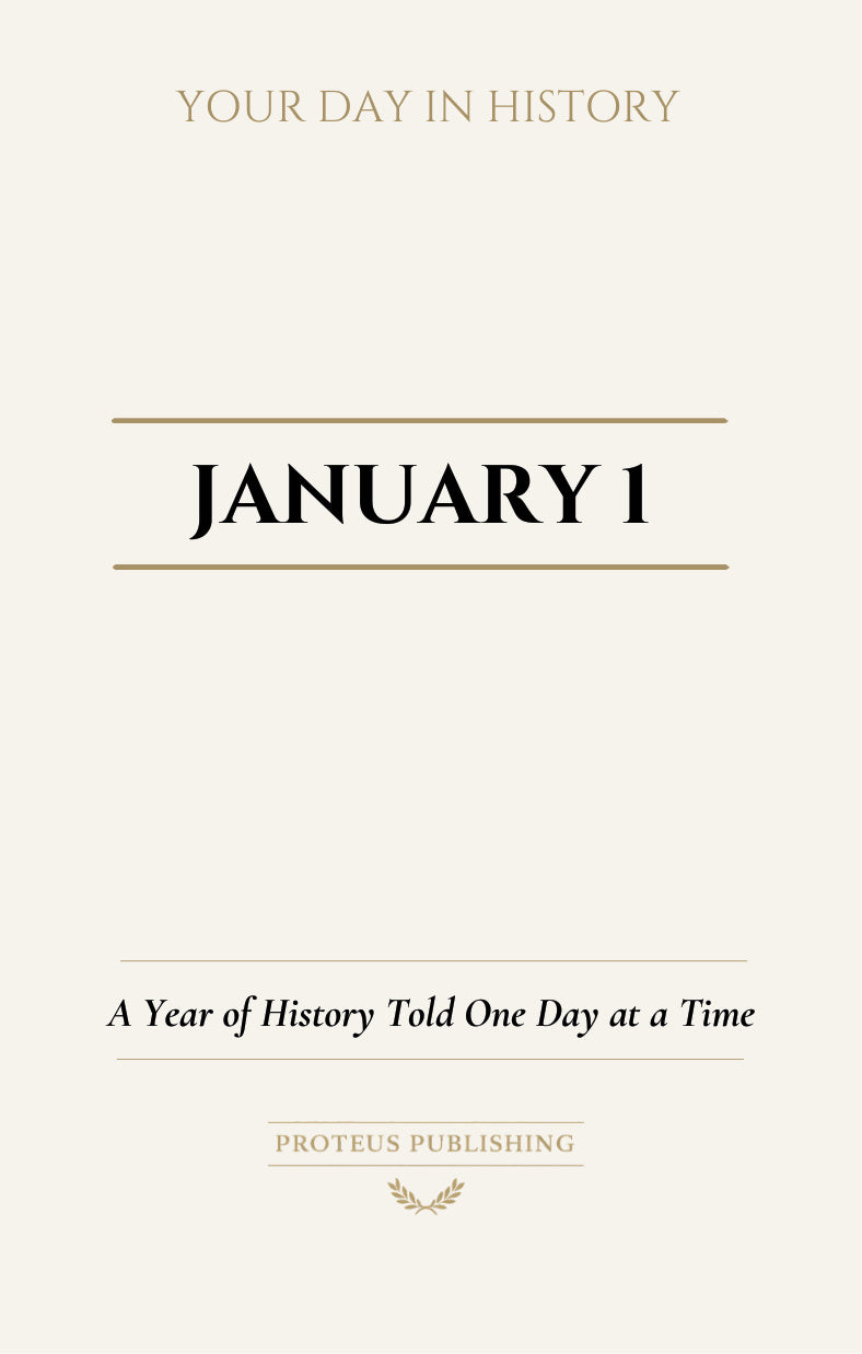Date with History: January 1 - Front Cover