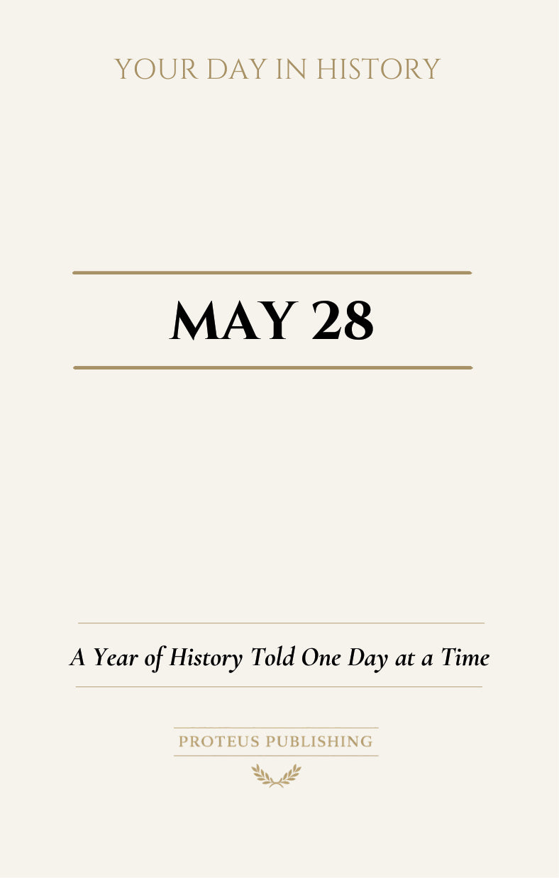 Date with History: May 28 - Front Cover