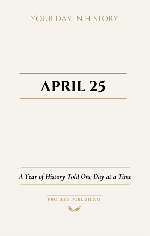 Date with History: April 25 - Front Cover
