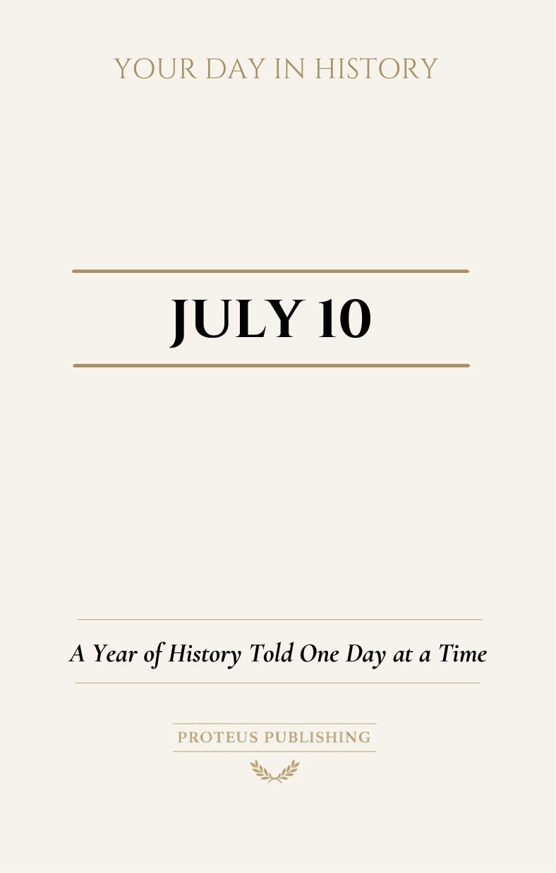 Date with History: July 10 - Front Cover
