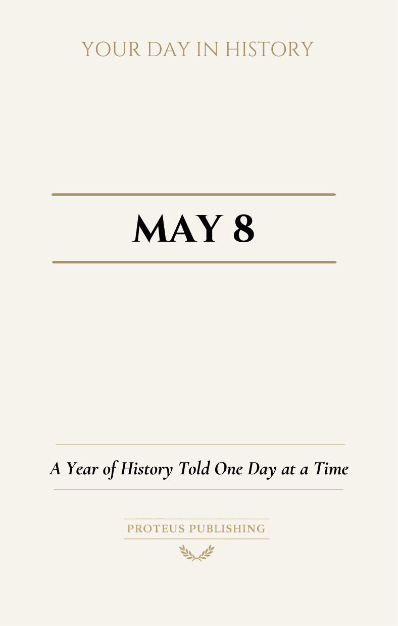 Date with History: May 8 - Front Cover