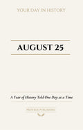 Date with History: August 25 - Front Cover