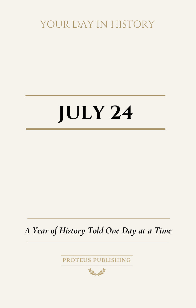 Date with History: July 24 - Front Cover