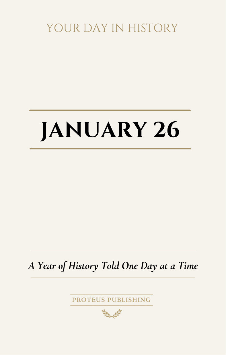 Date with History: January 26 - Front Cover