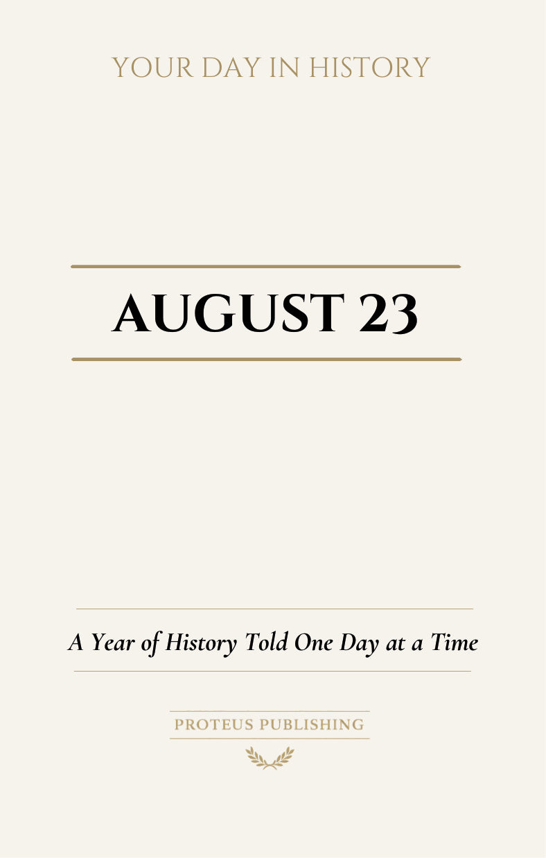Date with History: August 23 - Front Cover