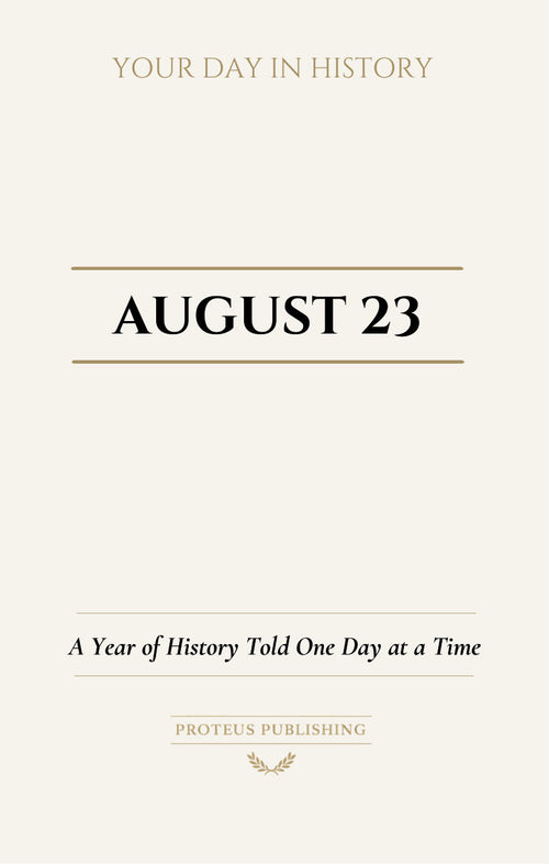 Date with History: August 23 - Front Cover