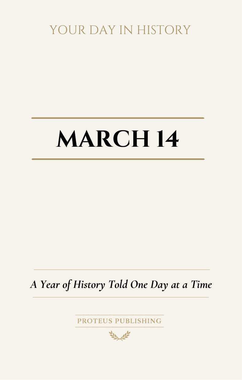 Date with History: March 14 - Front Cover