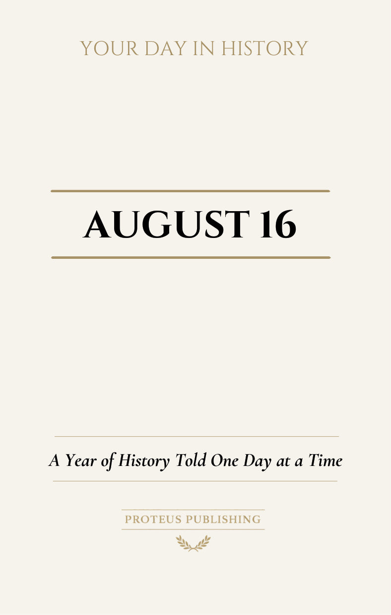 Date with History: August 16 - Front Cover