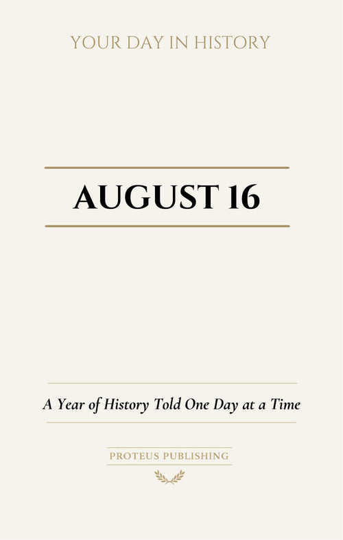 Date with History: August 16 - Front Cover
