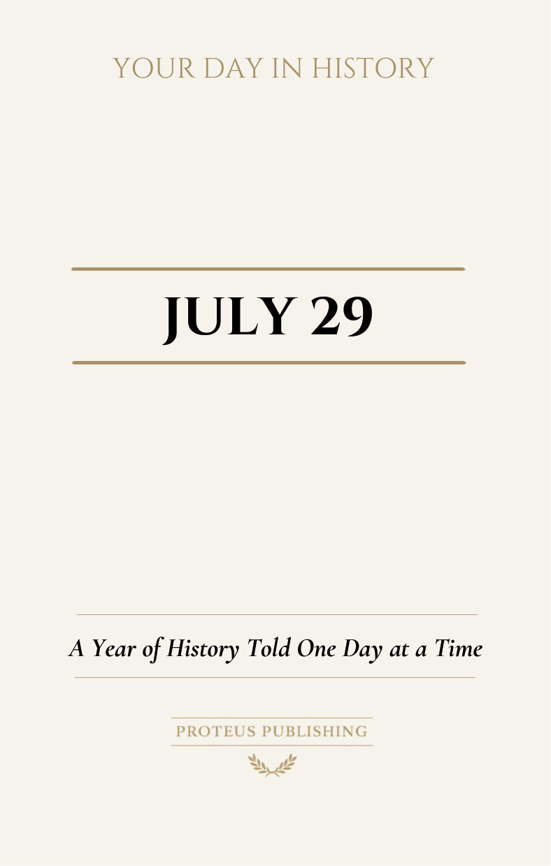 Date with History: July 29 - Front Cover