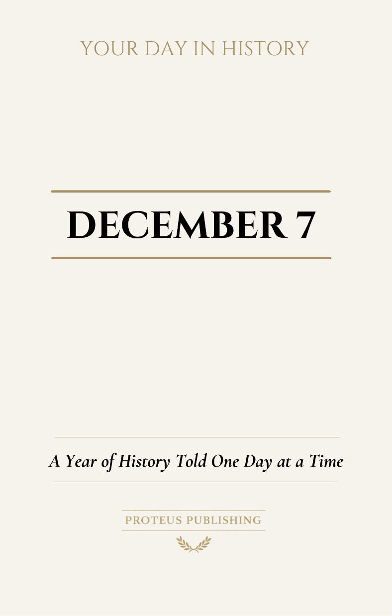 Date with History: December 7 - Front Cover