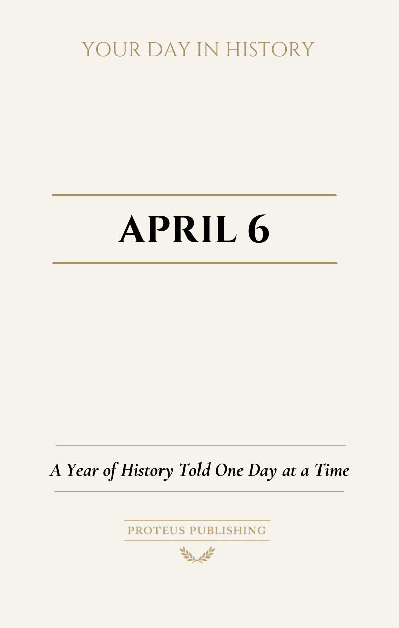 Date with History: April 6 - Front Cover