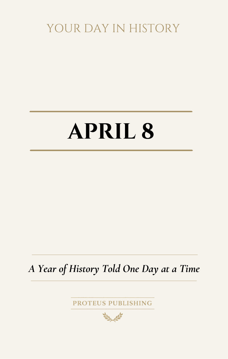 Date with History: April 8 - Front Cover
