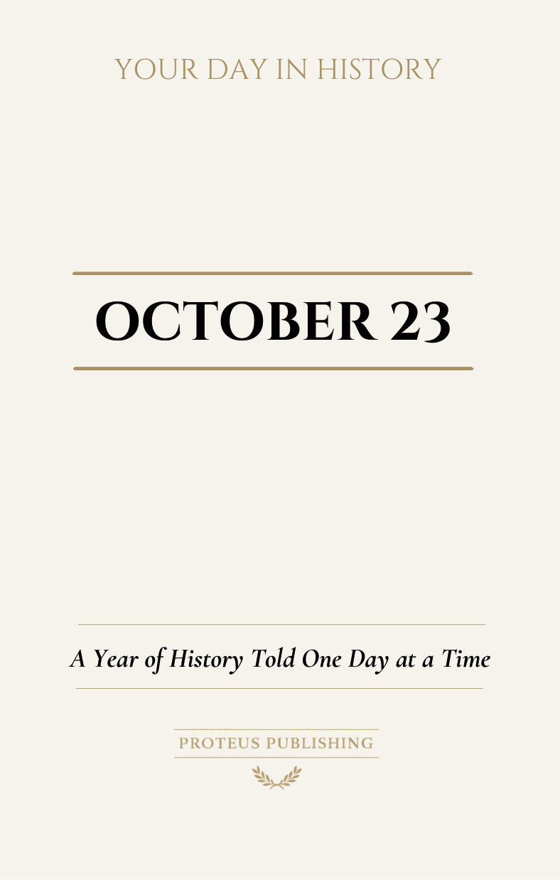 Date with History: October 23 - Front Cover
