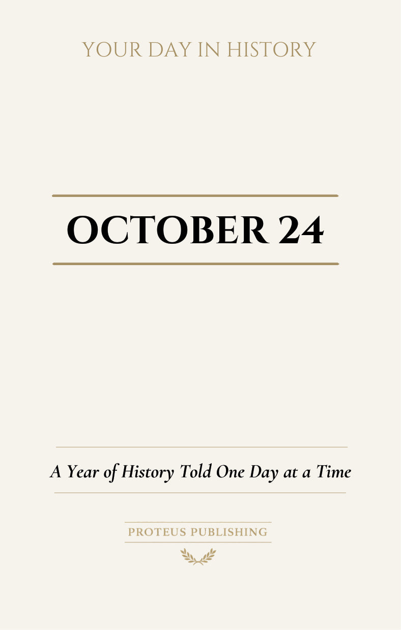 Date with History: October 24 - Front Cover