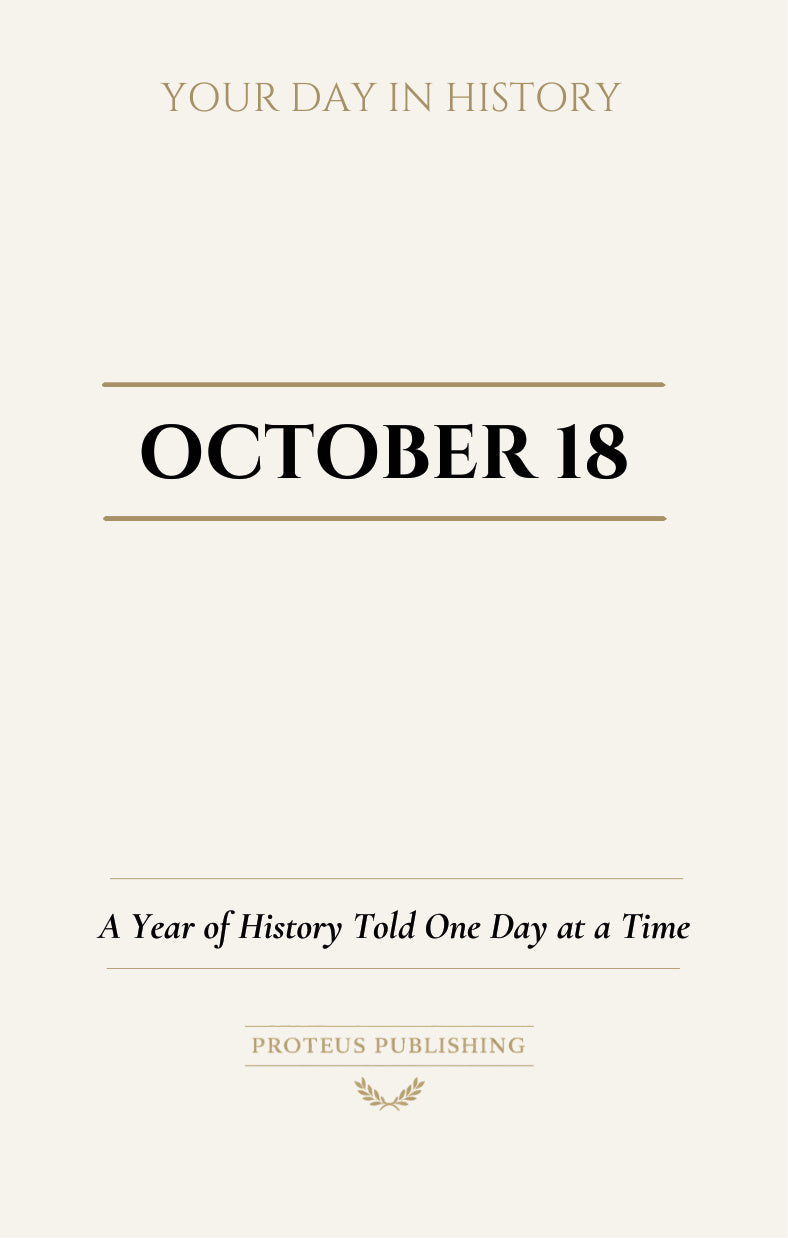 Date with History: October 18 - Front Cover