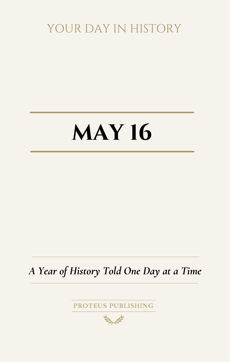 Date with History: May 16 - Front Cover
