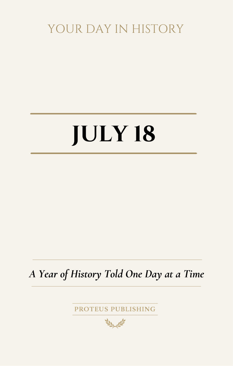 Date with History: July 18 - Front Cover