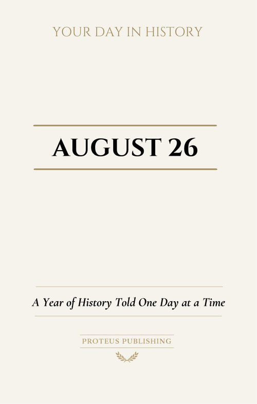 Date with History: August 26 - Front Cover