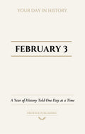Date with History: February 3 - Front Cover