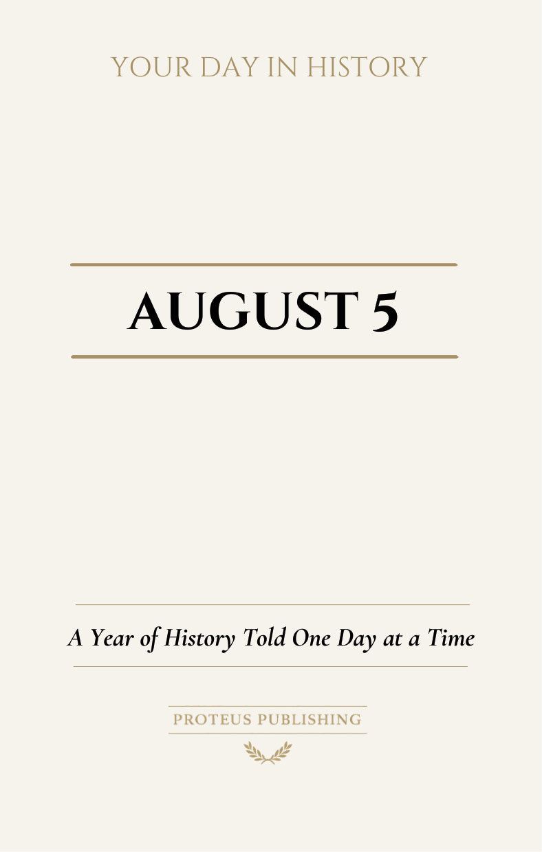 Date with History: August 5 - Front Cover