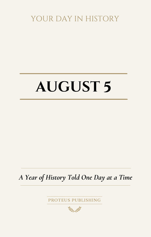 Date with History: August 5 - Front Cover