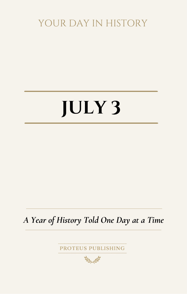 Date with History: July 3 - Front Cover