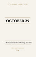 Date with History: October 25 - Front Cover