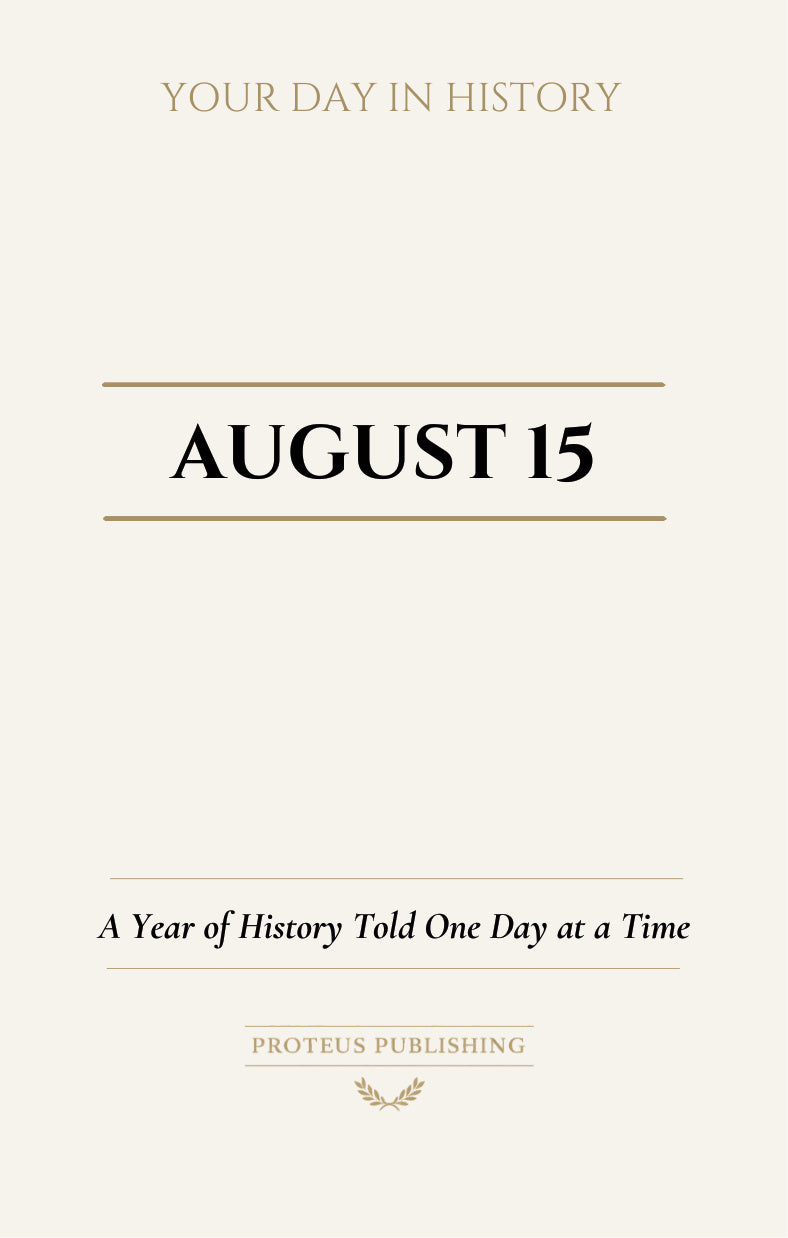 Date with History: August 15 - Front Cover