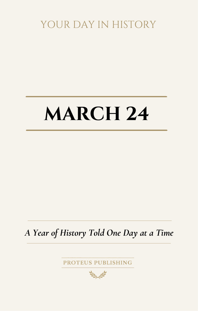 Date with History: March 24 - Front Cover
