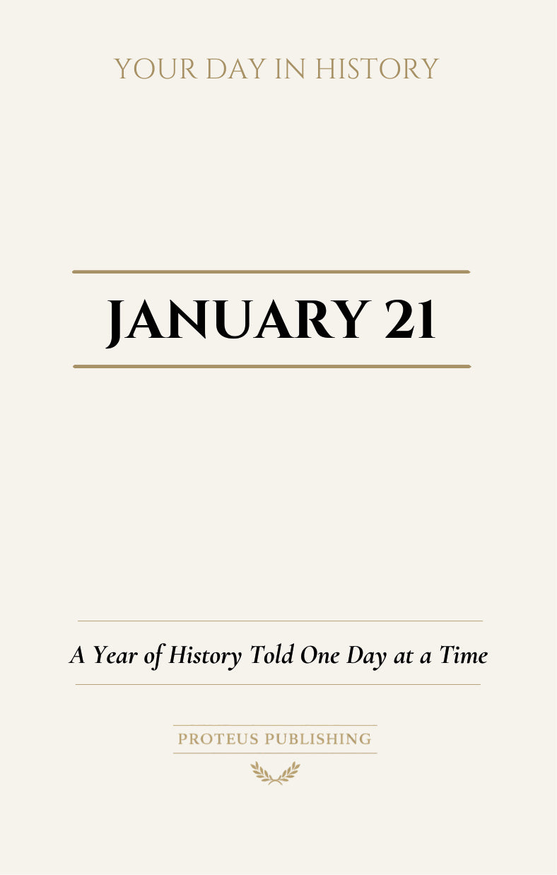 Date with History: January 21 - Front Cover