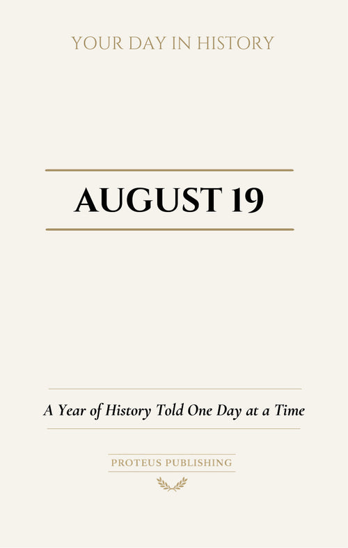 Date with History: August 19 - Front Cover