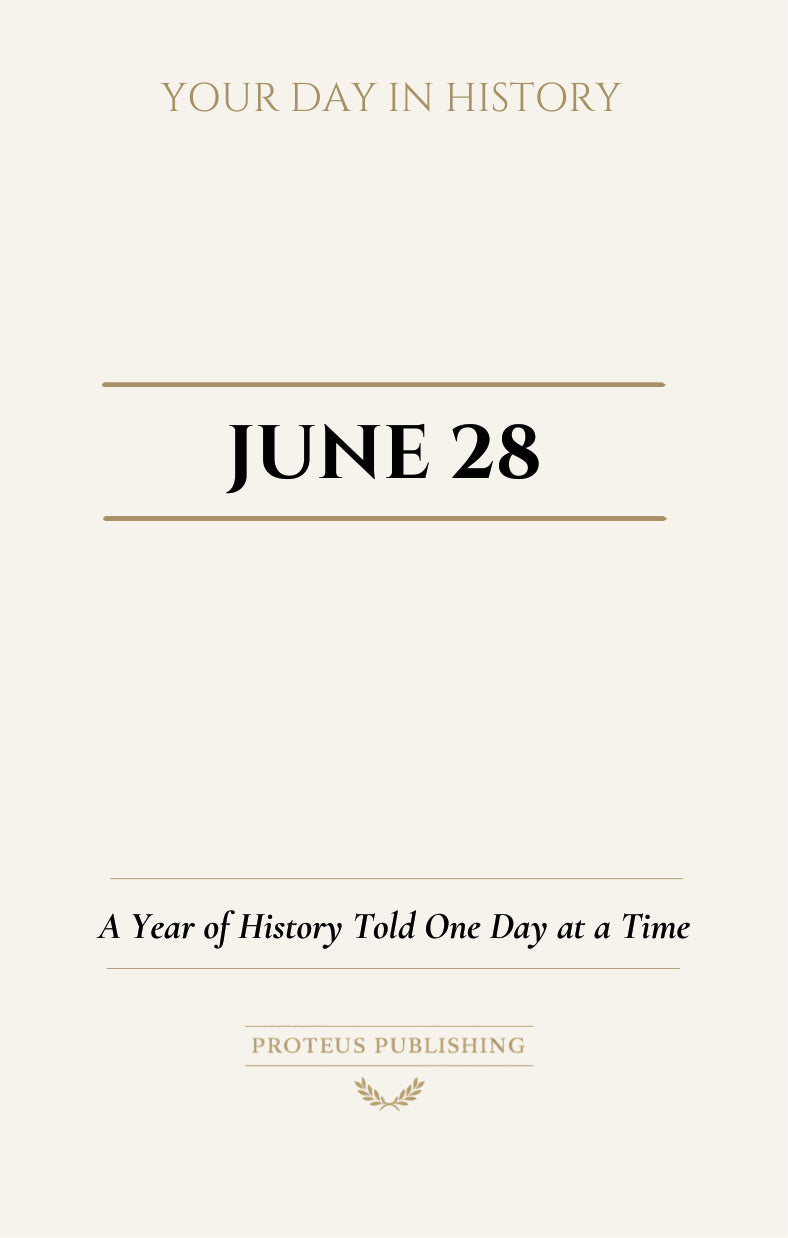 Date with History: June 28 - Front Cover