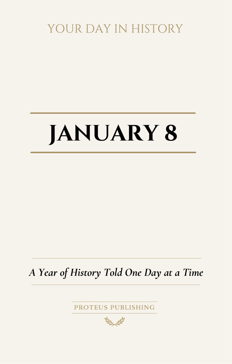 Date with History: January 8 - Front Cover
