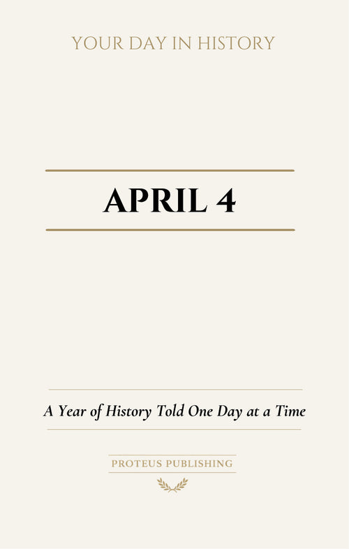 Date with History: April 4 - Front Cover