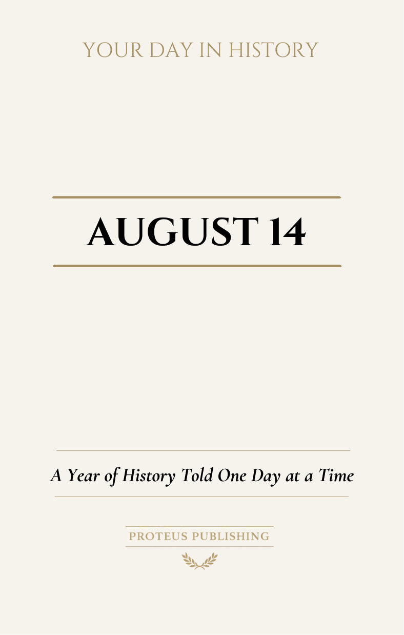 Date with History: August 14 - Front Cover
