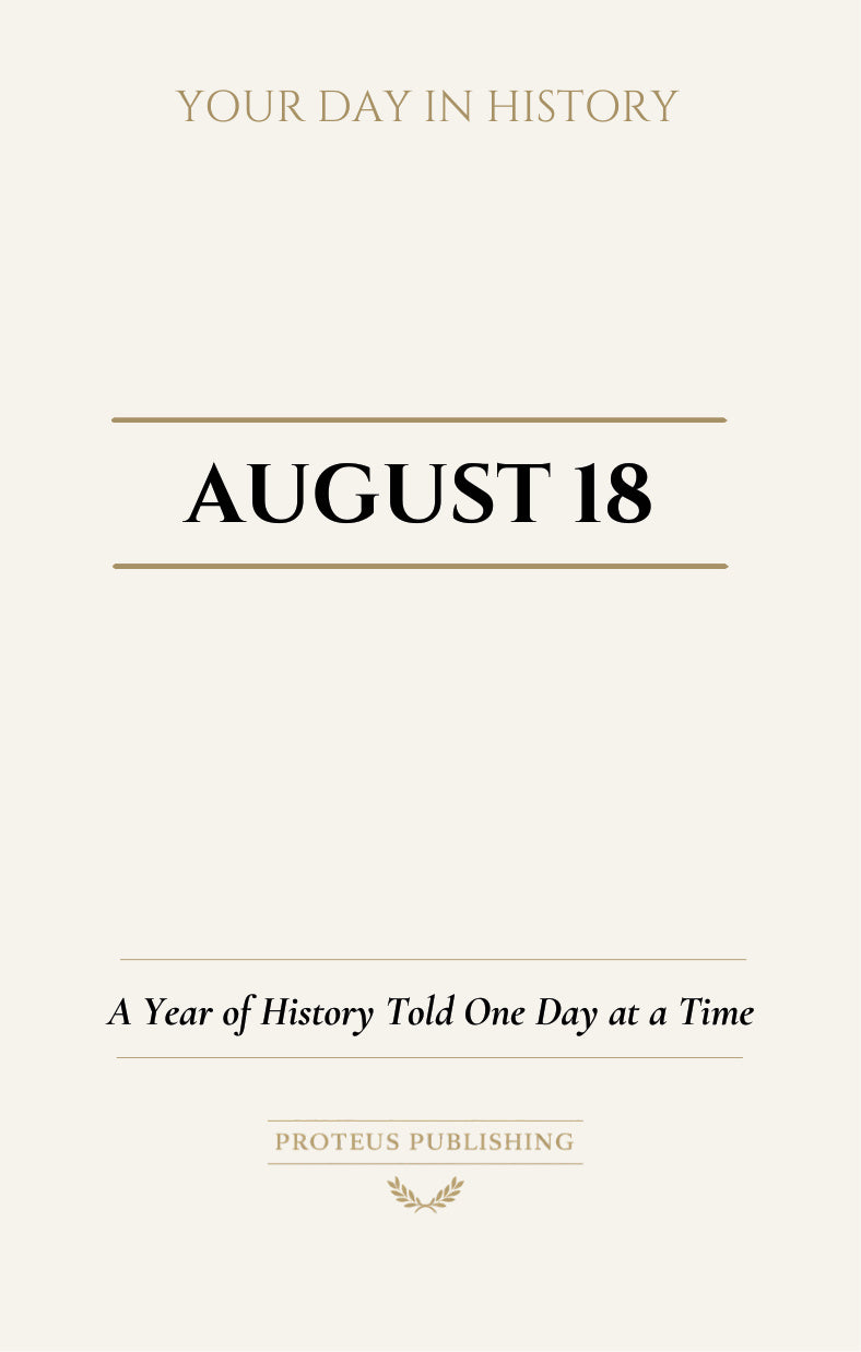Date with History: August 18 - Front Cover