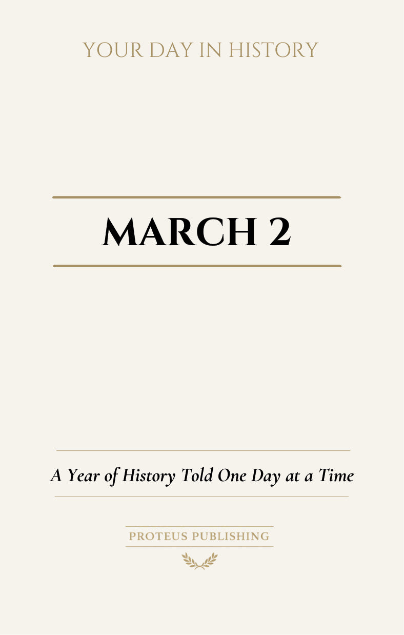 Date with History: March 2 - Front Cover