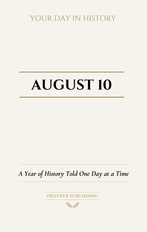 Date with History: August 10 - Front Cover
