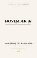 Date with History: November 16 - Front Cover