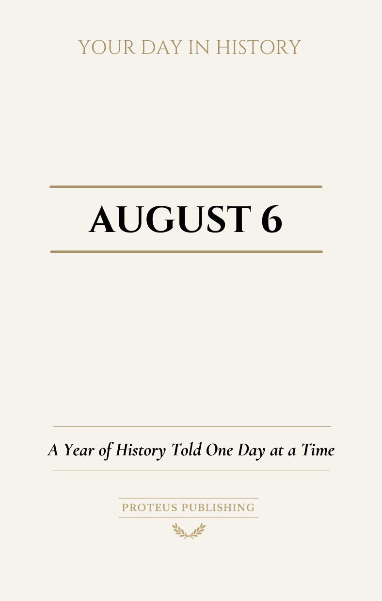 Date with History: August 6 - Front Cover