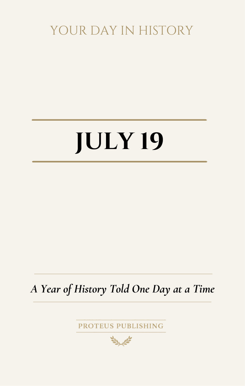 Date with History: July 19 - Front Cover
