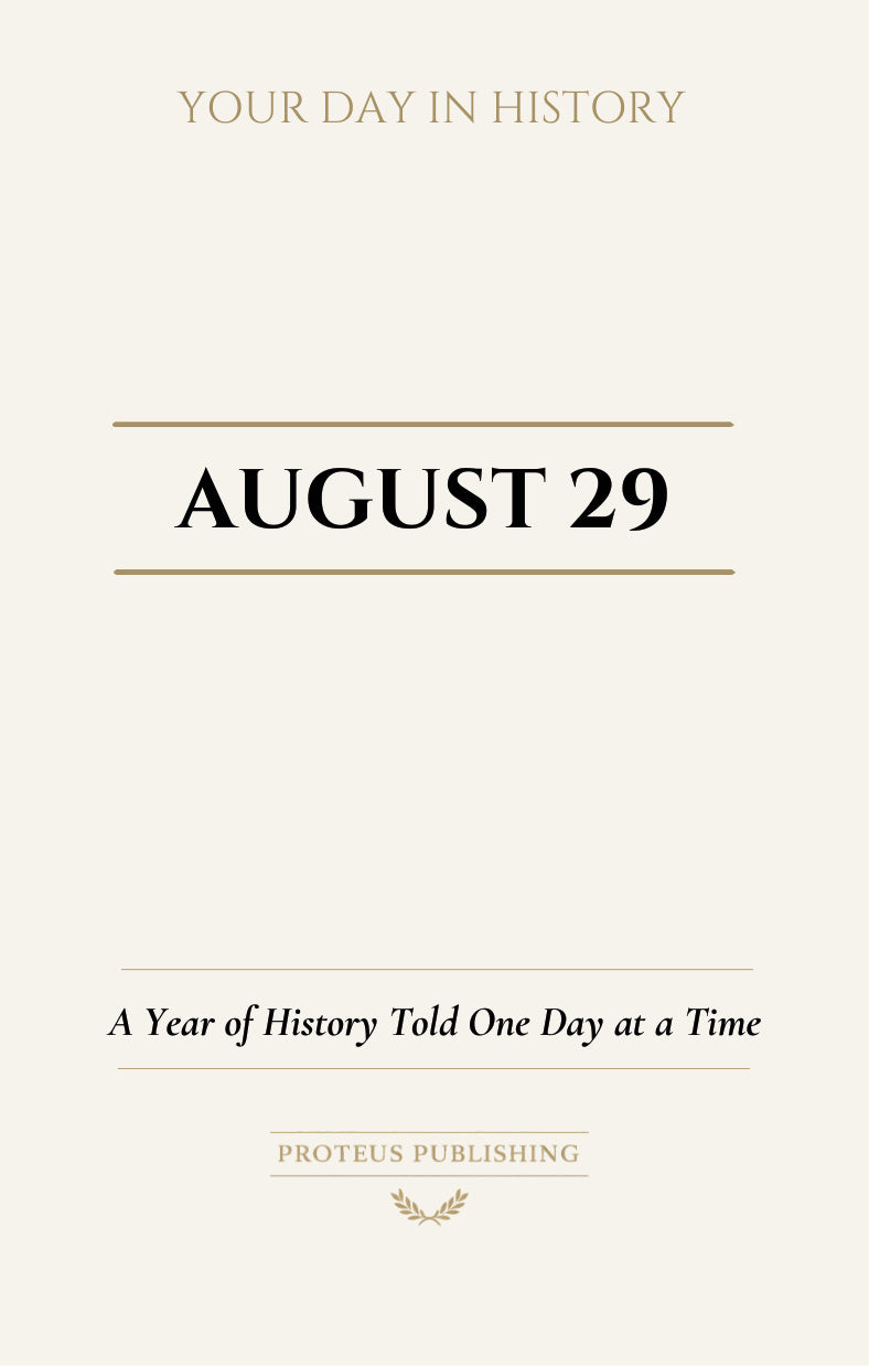 Date with History: August 29 - Front Cover