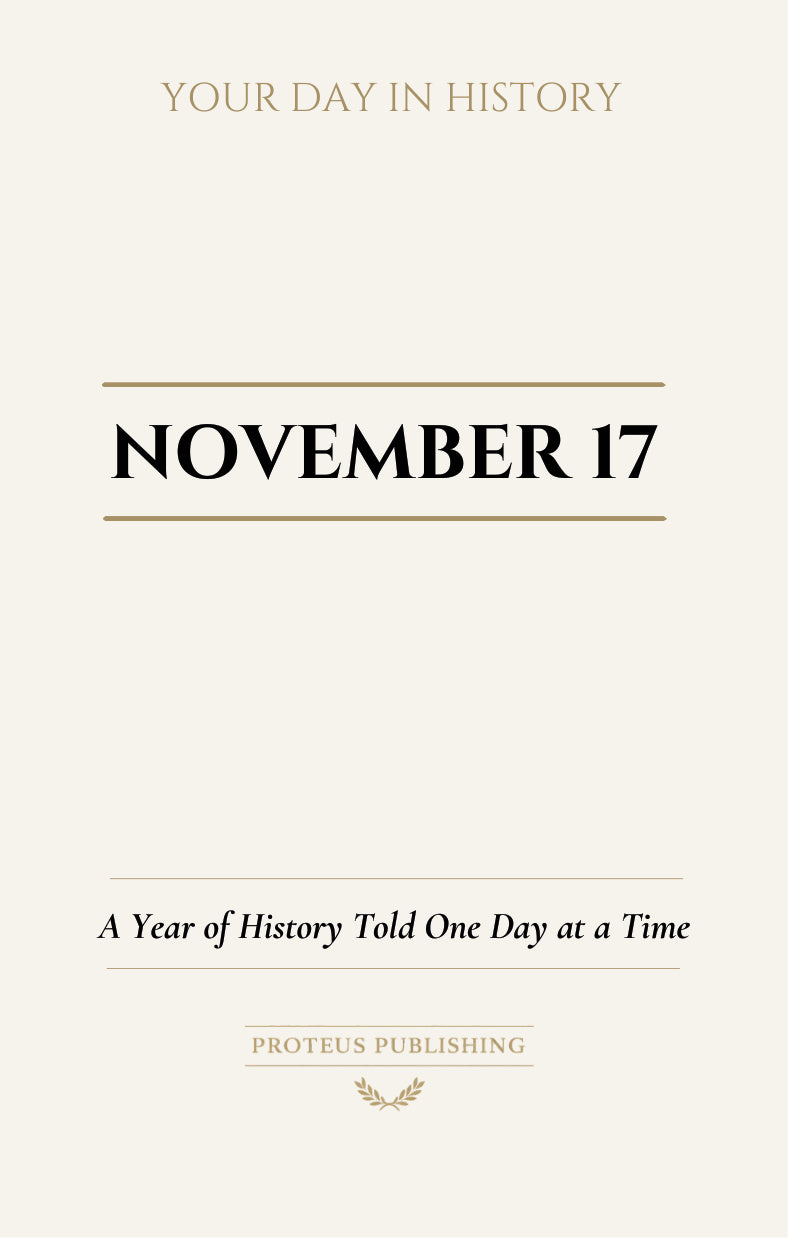 Date with History: November 17 - Front Cover