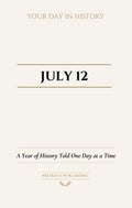 Date with History: July 12 - Front Cover