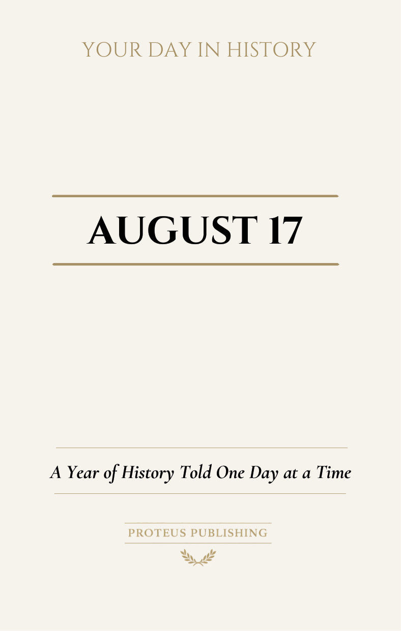 Date with History: August 17 - Front Cover