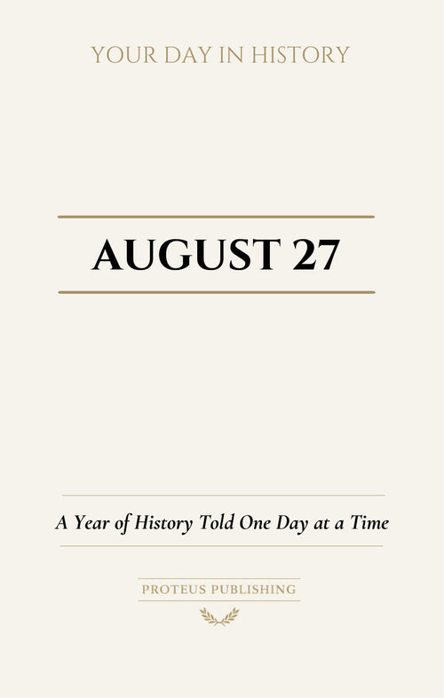 Date with History: August 27 - Front Cover