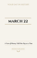 Date with History: March 22 - Front Cover