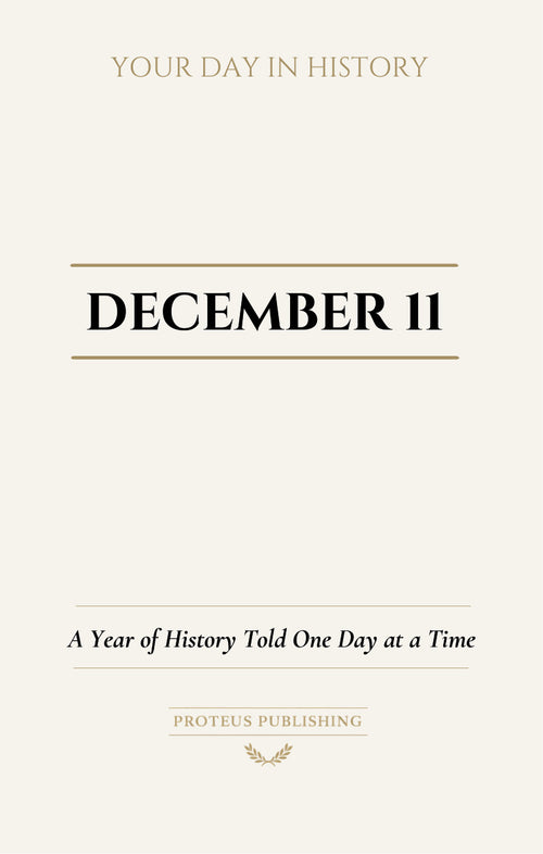 Date with History: December 11 - Front Cover