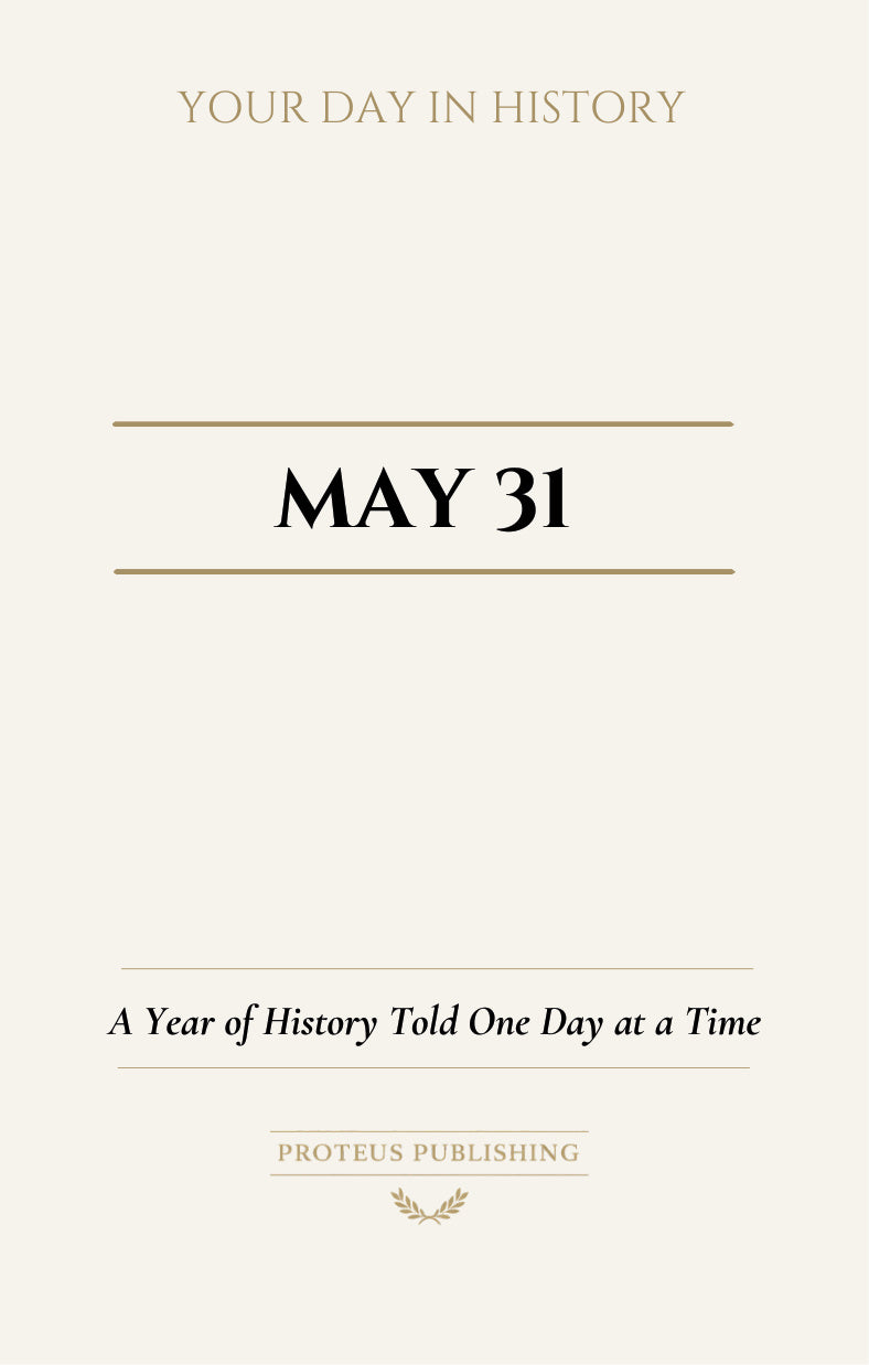 Date with History: May 31 - Front Cover